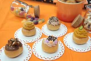 彩りプチシューパーティー