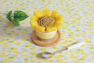 ひまわりプリン