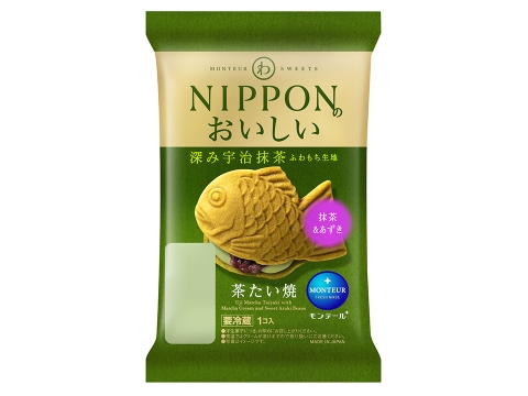 【わスイーツ】宇治抹茶・茶たい焼（抹茶あずき）