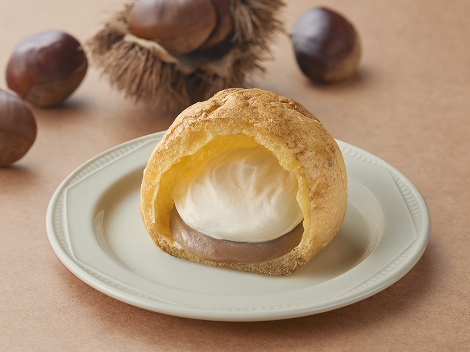 イタリア栗モンブランのシュークリーム