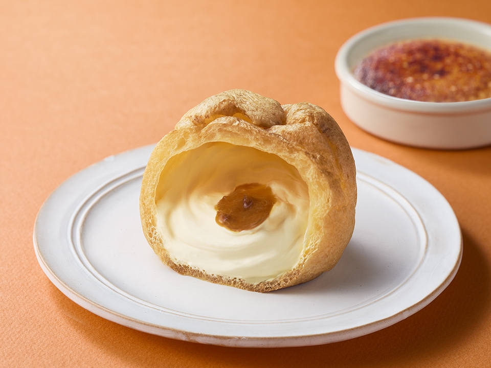 クレームブリュレシュークリーム