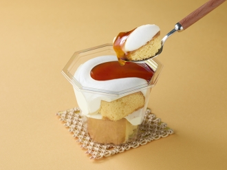 【わスイーツ】クリームと食べるとろ生カステラ