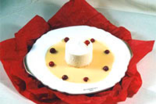 ホワイトチョコレートのムース