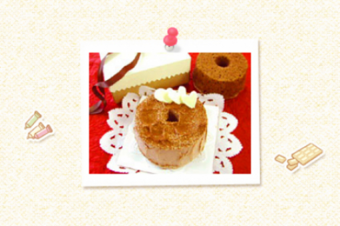 チョコレートシフォン