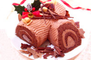 生チョコのブッシュ・ド・ノエル