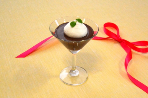 チョコレートパンナコッタ
