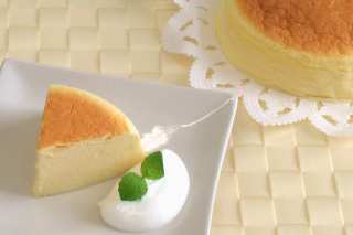 スフレチーズケーキ