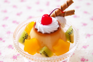 プリンから作る！　プリン・ア・ラ・モード