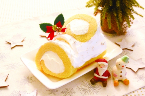 簡単ホワイト ブッシュ・ド・ノエル