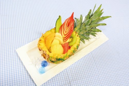 フルーツポンチwithパイナップルシャーベット