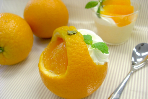 まるごとオレンジムース