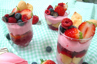 フリュイ・ルージュパルフェ