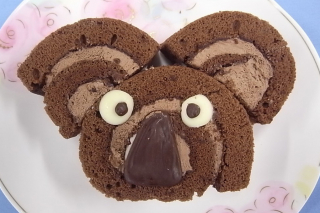 ★リモージュ★チョコケーキ ハンドペイント トリンケット ボックス サイン入り ☆リモージュ☆チョコケーキ ハンドペイント トリンケット