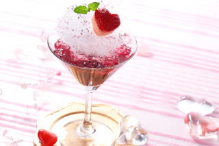 カクテル風ゼリーデザート