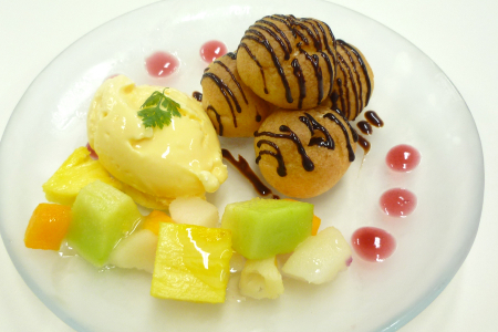 プチシュー＆アイス