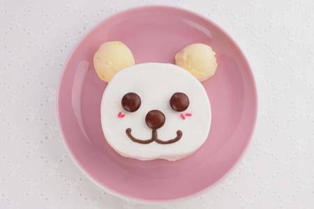 冷かわいい白くまくん