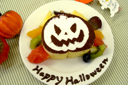 ロールケーキでハッピーハロウィン | スイーツレシピ