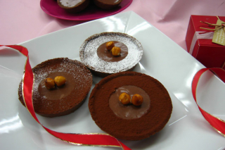 チョコレートタルト