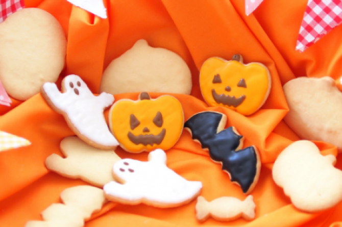 ハロウィンアイシングクッキー