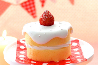 キャンドルケーキ・ミルク