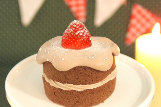キャンドルケーキ・チョコ