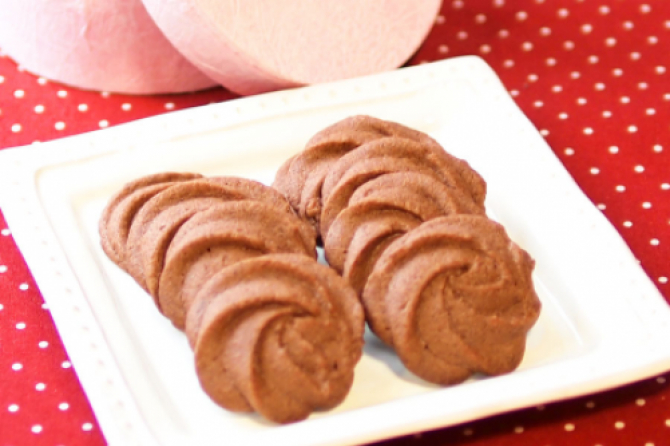 ココアローズクッキー