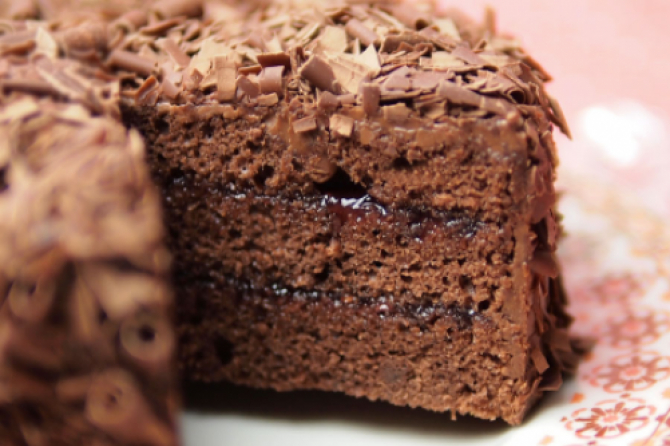 チョコガナッシュケーキ