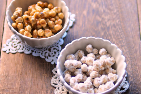 大豆のプラリネ２種