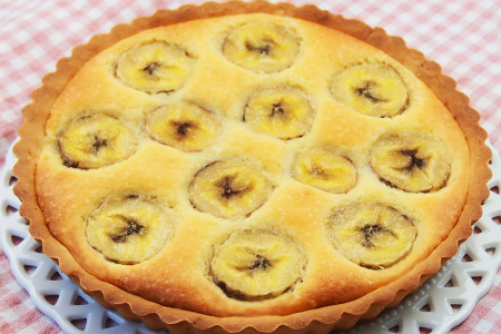 バナナタルト