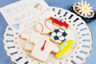 父の日 アイシングビスケット
