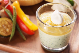 スープスイーツ・小松菜&りんご