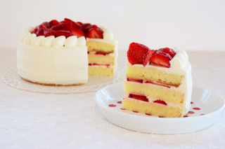 定番！苺のショートケーキ