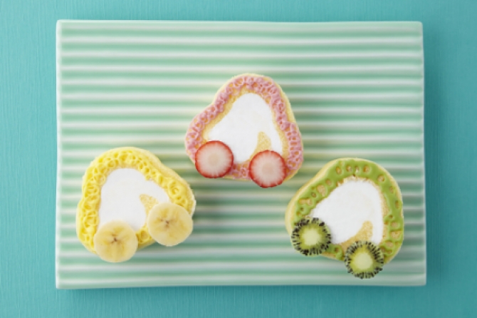 ロールケーキでGoGoドライブ