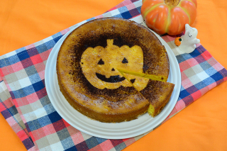 パンプキンチーズケーキ