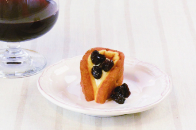 ハニーレーズンワッフル