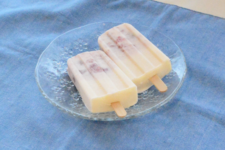 アイスバー（ストロベリー&ミルク）