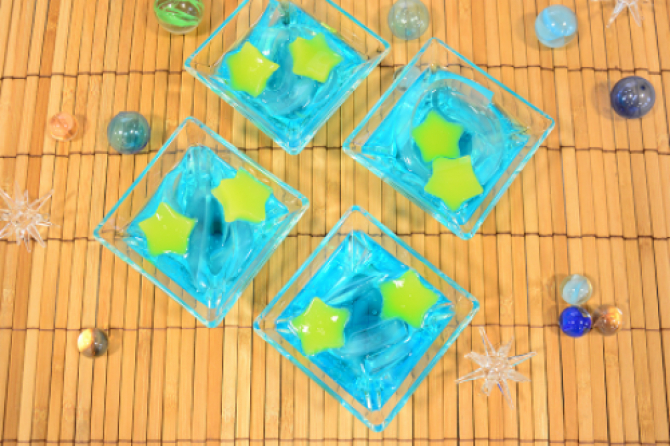 天の川ゼリー