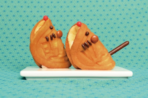 ねずみのワッフル