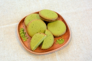 抹茶のラングドシャ