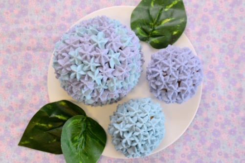 あじさいシュークリーム