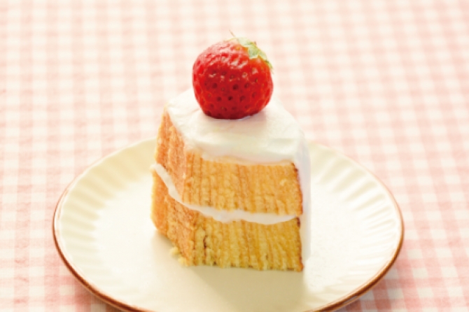 バウムの苺ショート