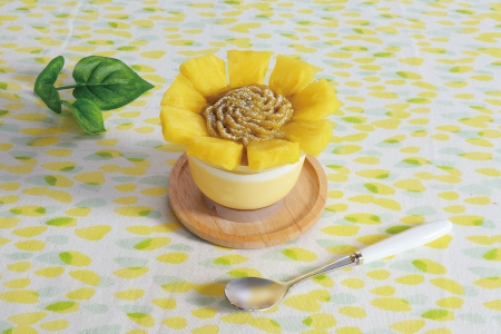 ひまわりプリン