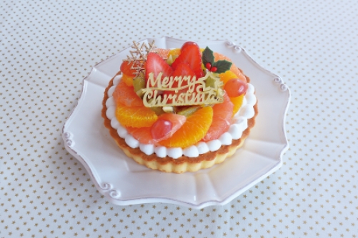クリスマスフルーツタルト