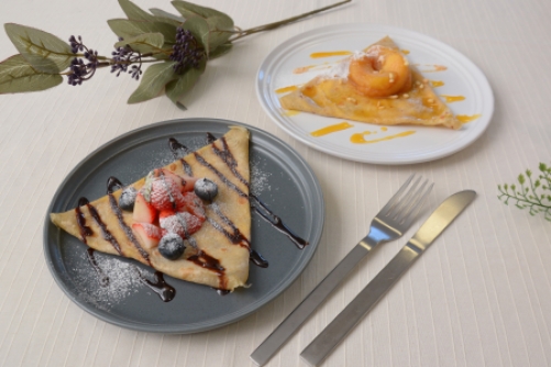 そば粉のスイーツガレット