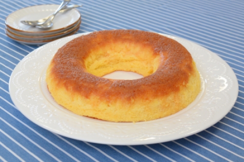 ふわふわプリンケーキ