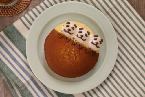 お昼寝パンダどら焼
