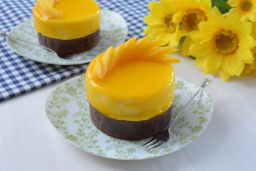 マンゴーショコラケーキ