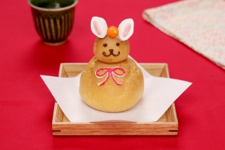 鏡餅のうさぎさん