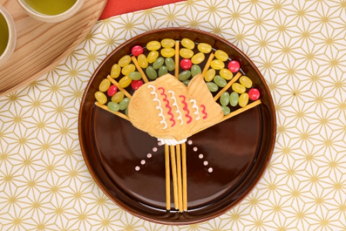 お正月風おめでたい焼