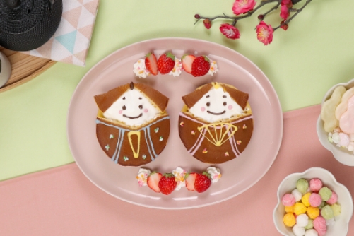 ふんわりどら焼でひなまつり